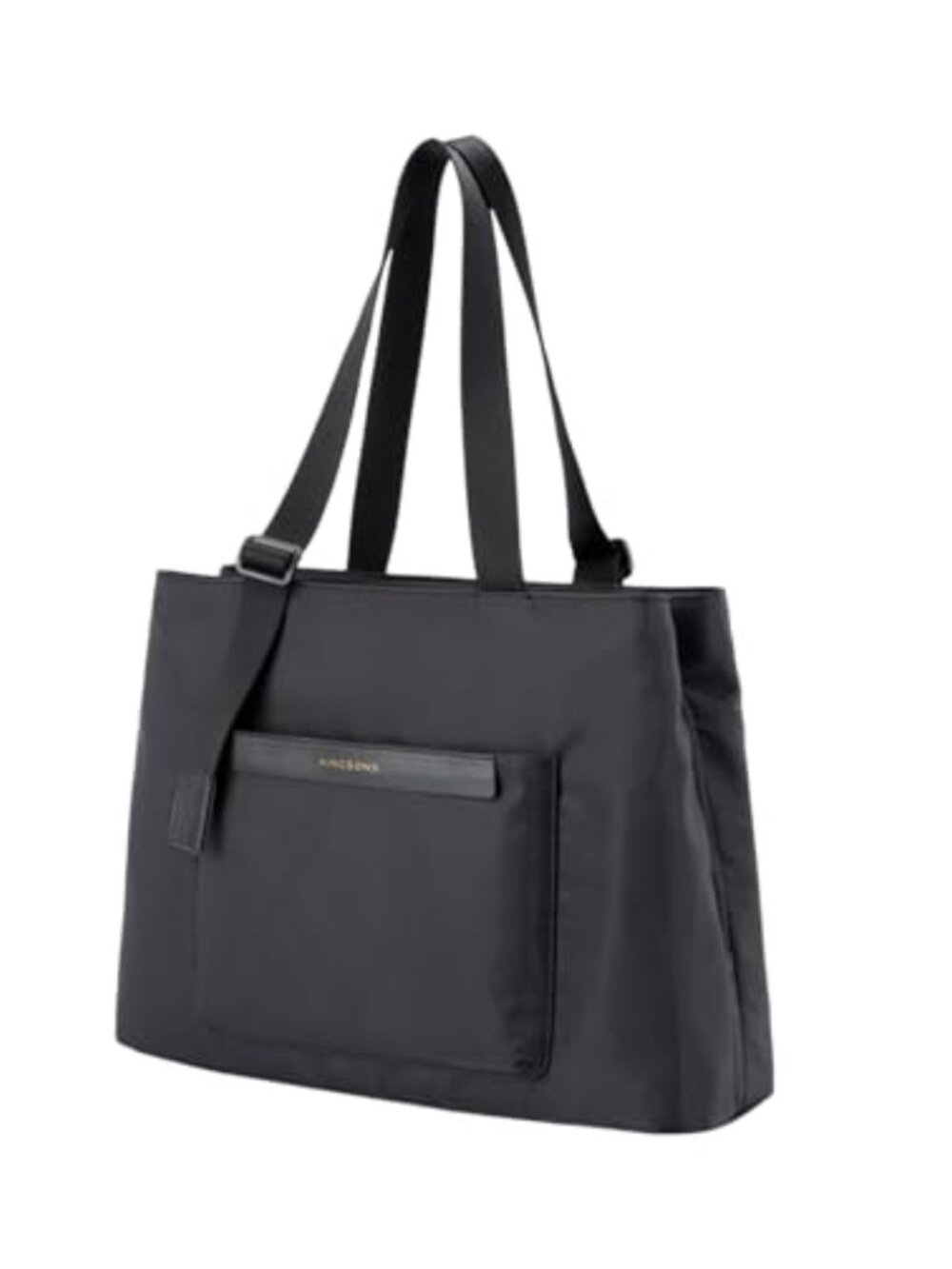 Water Resistant Nylon Laptop Tote Bag for Women 14 Inch Crossbody Shoulder Bag